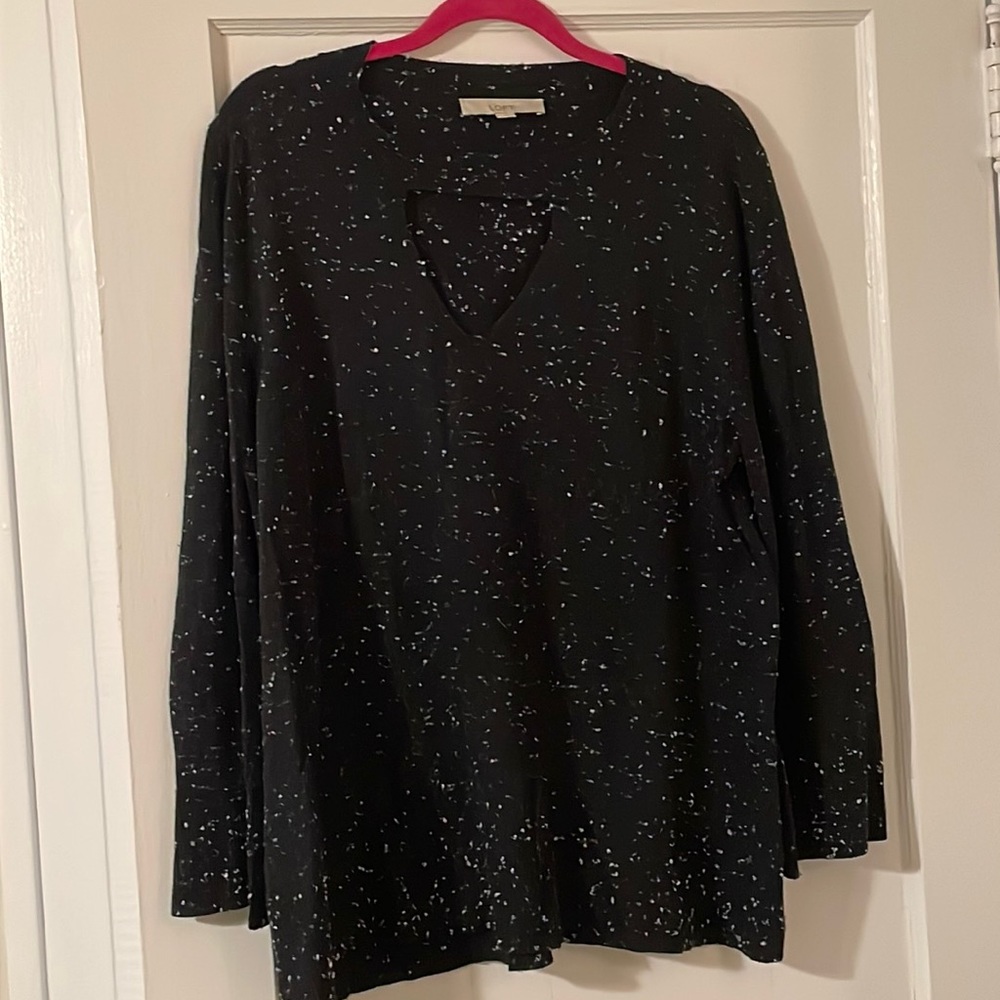 LOFT bell sleeve sweater